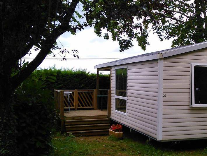 Mobil home pour 6 personnes, avec bassin pour enfant, animaux acceptés à Saint-Crépin-et-Carlucet - 4