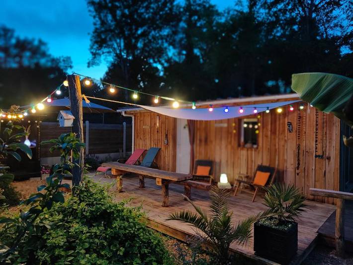 Maison d’hôte pour 2 personnes, avec piscine ainsi que jardin et vue à Lacanau - 3