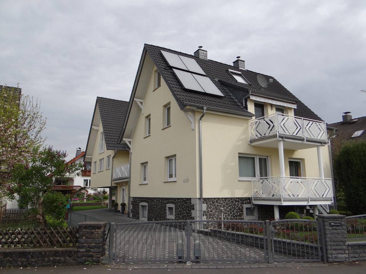 Appartement de vacances entier, Appartement/Fewo, Bad, Wc in Ortenberg, Vettéravie