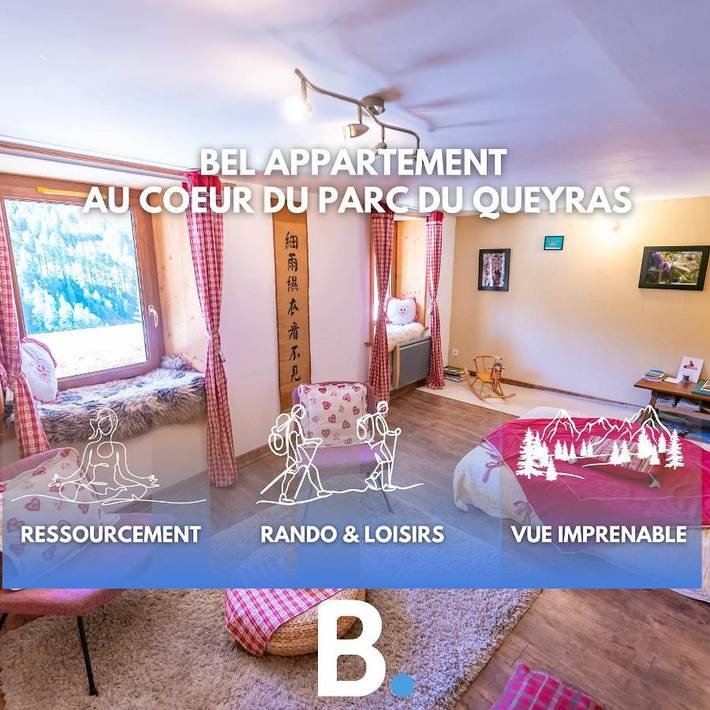 Apartamento de vacaciones para 6 personas, con vistas y jardín - 1