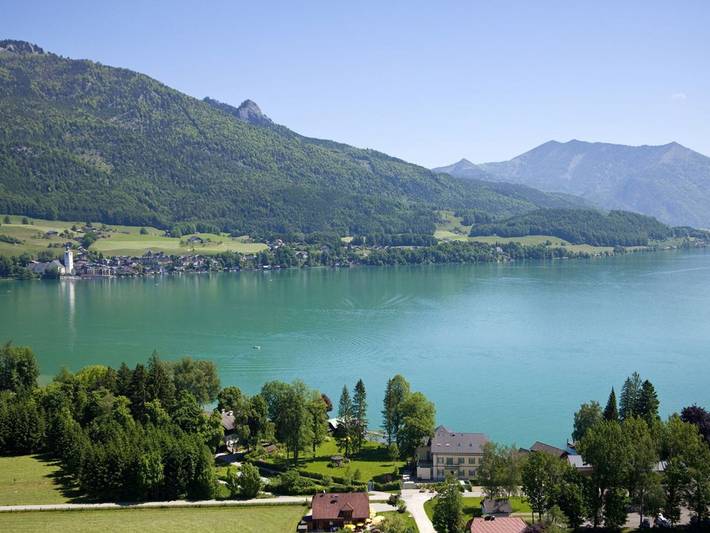 Ferienwohnung für 2 Personen, mit Balkon und Garten sowie Seeblick, kinderfreundlich in Strobl - 4