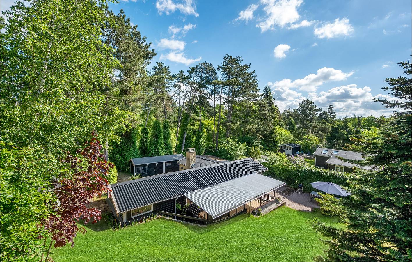 Ferienhaus für 6 Personen mit Terrasse in Kulhuse, Frederikssund und Umgebung
