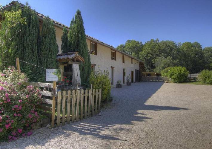 Chambre d’hôte pour 2 personnes, avec Terrasse ainsi que Jardin et Vue