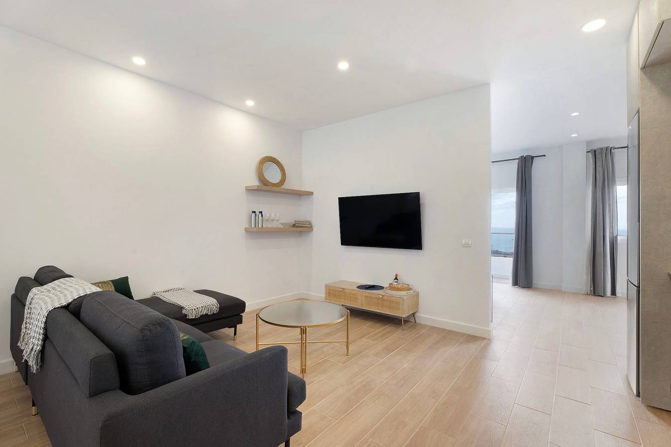 Appartement entier, Maison de vacances "Loft Punta del Hidalgo" avec vue sur la mer, balcon et Wi-Fi in Punta del Hidalgo, San Cristóbal de La Laguna