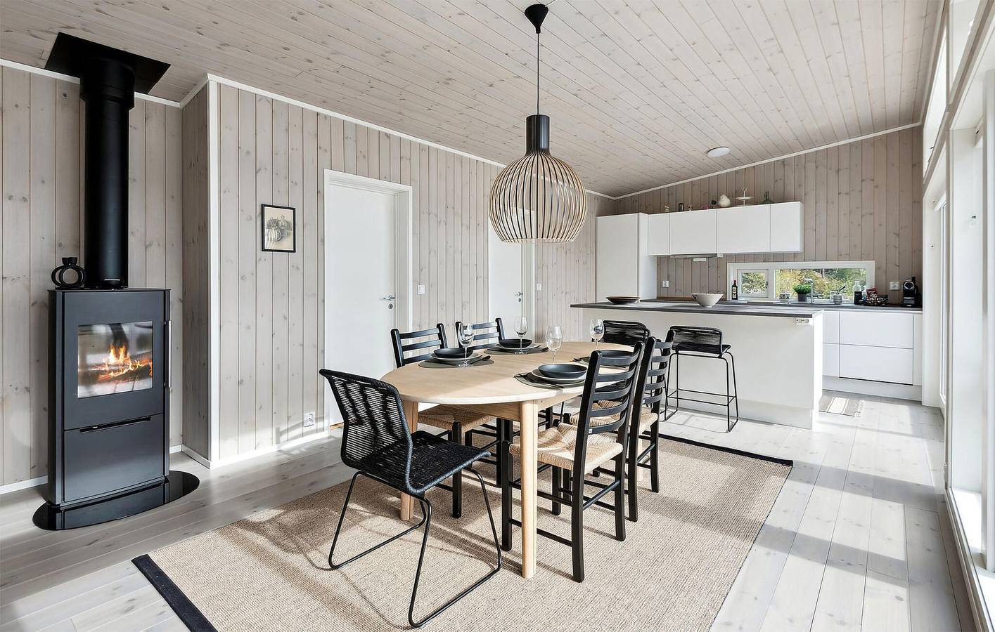 Ferienhaus für 8 Personen mit Garten in Levanger