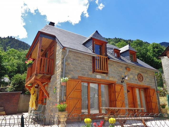 Gîte pour 6 personnes, avec jardin et balcon
