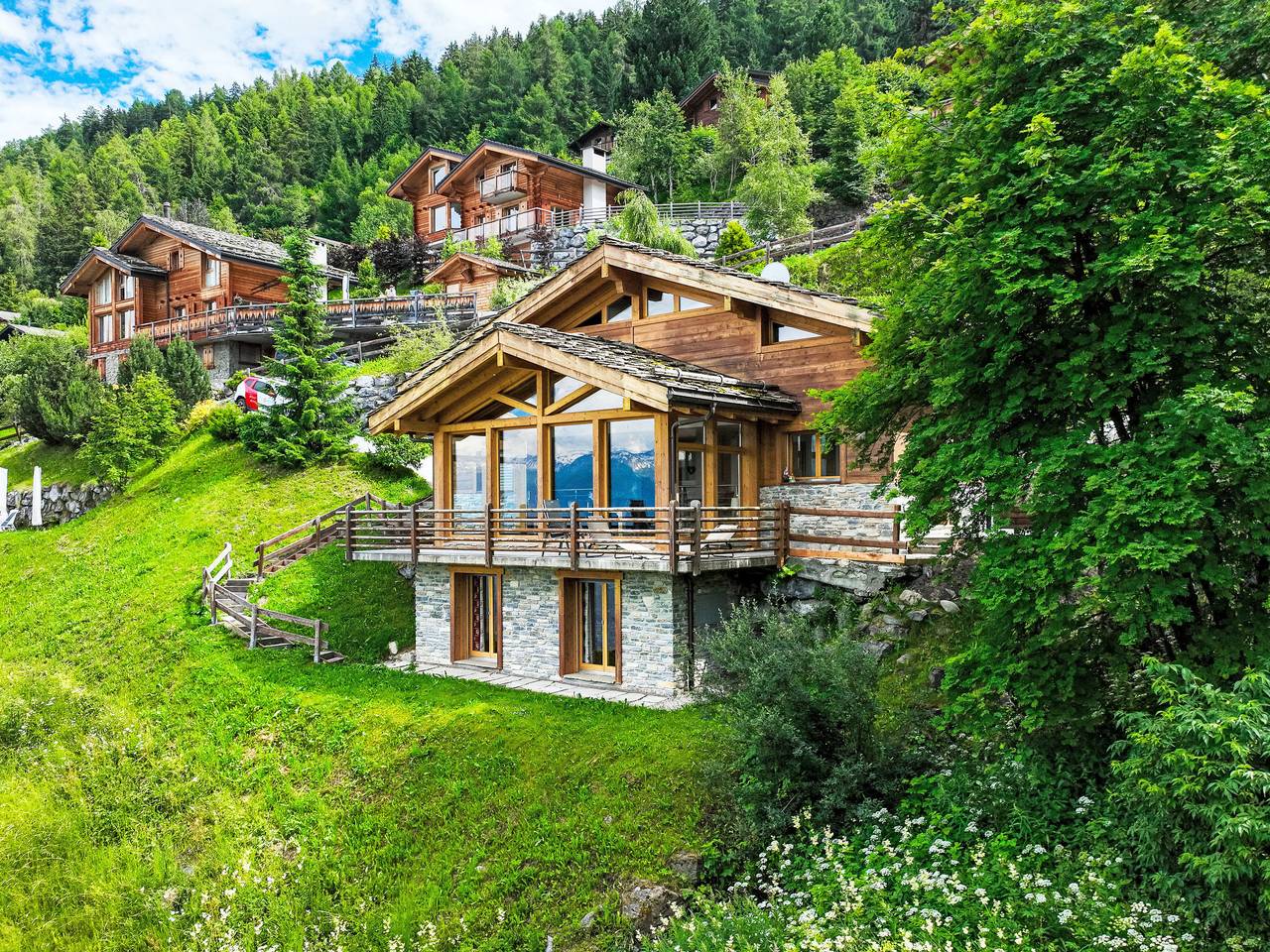 Chalet Arvine in Nendaz, Walliser Alpen