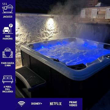 Gîte pour 8 personnes, avec jardin et jacuzzi dans Brugelette