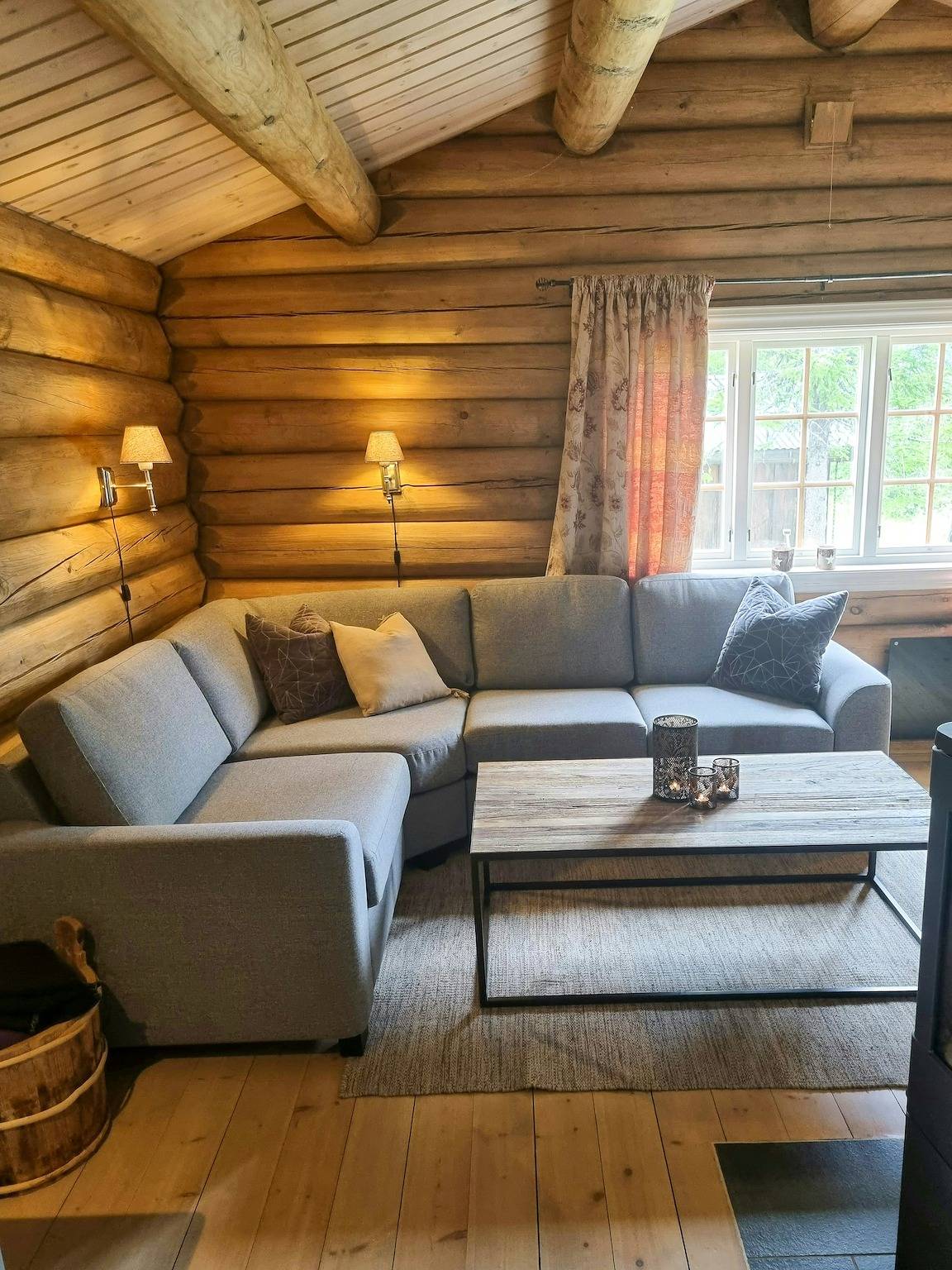 Blockhütte an den Skipisten von Skeikampen in Skeikampen, Gausdal