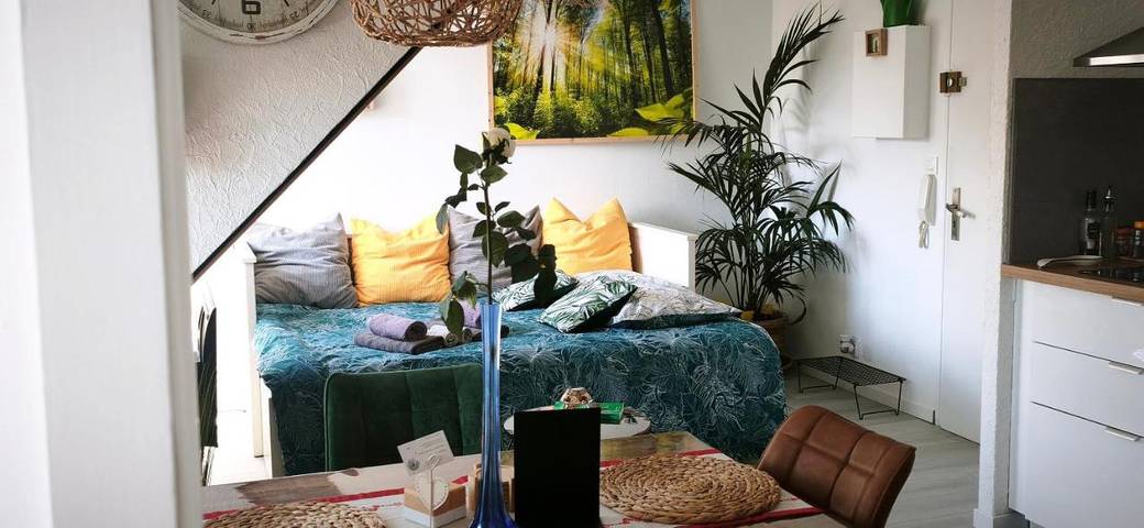 Gîte pour 4 personnes, avec Balcon ainsi que Terrasse et Vue à Obernai - 4