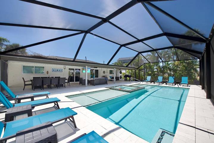 Apartamento para 9 personas, con terraza en Fort Myers Beach