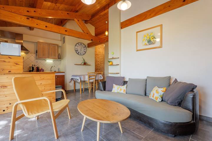 Appartement de vacances pour 2 personnes, avec jardin en Ardèche - 2
