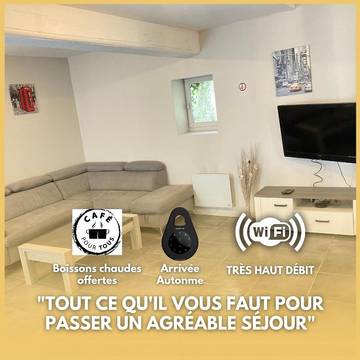 Gîte pour 8 personnes, avec jardin à Neuvy-sur-Loire
