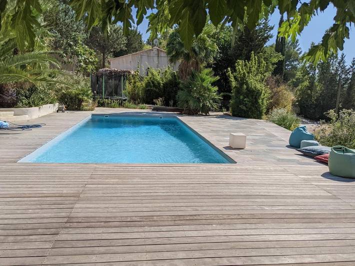 Ferienwohnung für 2 Personen, mit Ausblick und Garten sowie Pool - 1