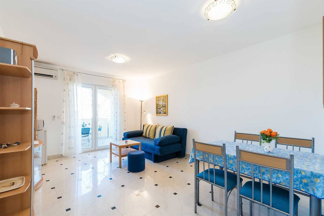 Cały apartament, Apartament wakacyjny dla 4 osób z taras in Vir