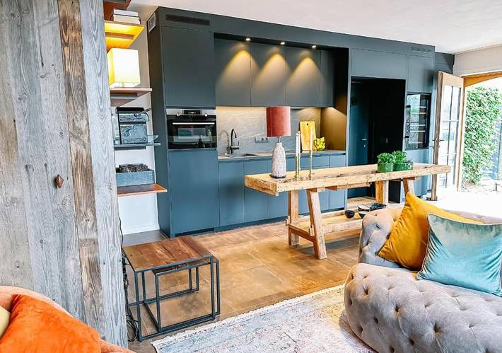 Maison de vacances pour 4 personnes, avec jardin et sauna ainsi que piscine et vue