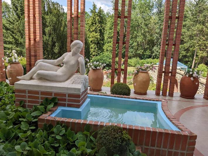 Location de vacances pour 3 personnes, avec vue et jardin à Droue-sur-Drouette