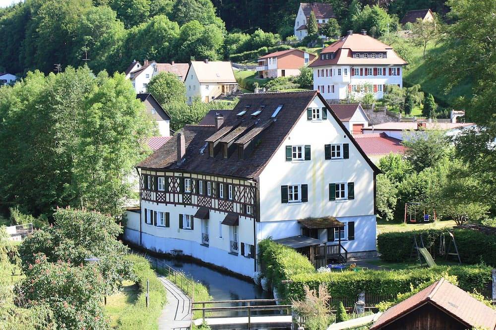 Ganze Wohnung, Kategorie E: 2-Raumwohnung für 4 Personen mit 2 Bädern - Pension Mühle in Egloffstein, Frankenalb