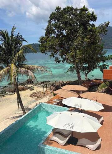 Station pour 2 personnes, avec vue ainsi que piscine et jardin dans Ile Koh Lipe