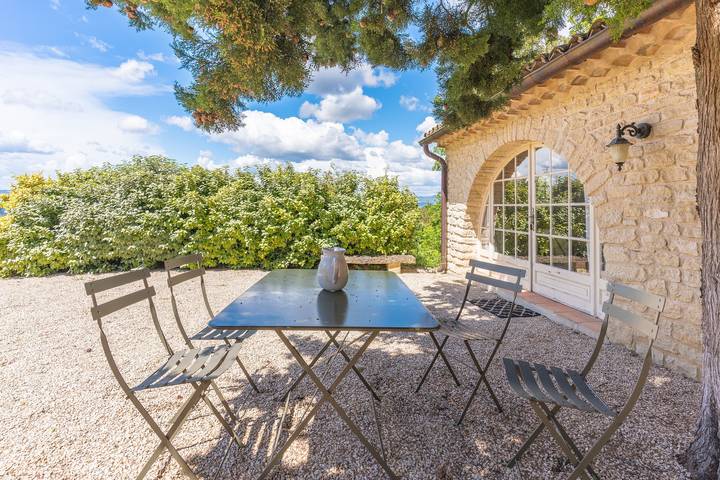 Maison de vacances pour 3 personnes, avec Jardin dans le Luberon