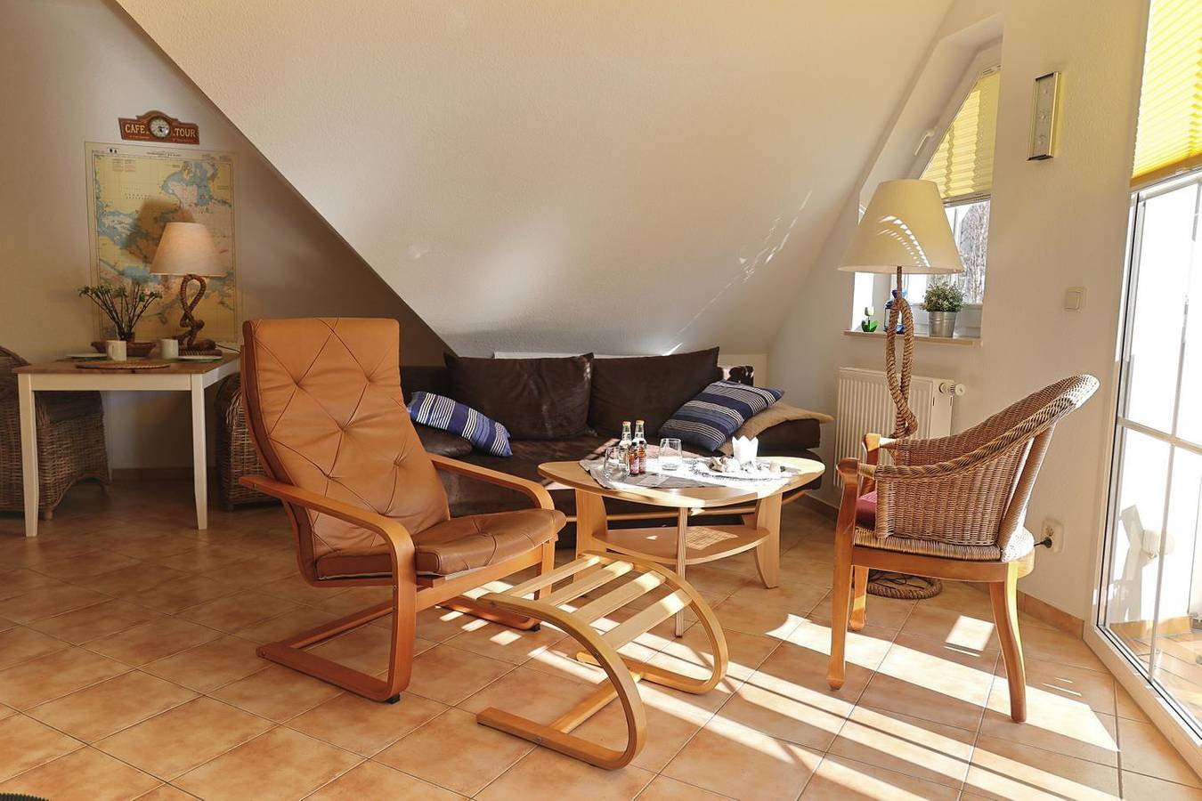 Apartamento entero, 2-Zimmer-Ferienappartement im 2.Obergeschoss mit Balkon in Graal-Müritz, Rostock y sus alrededores