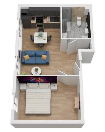 Gîte pour 4 personnes à Mussidan
