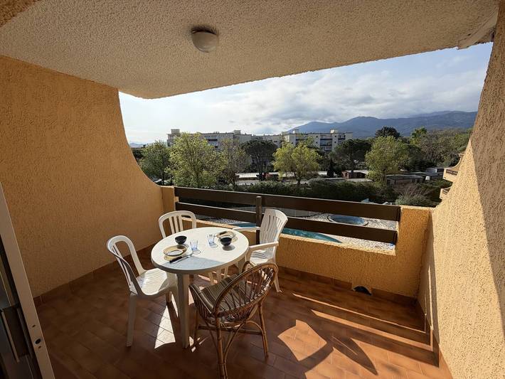 Gîte pour 4 personnes, avec piscine, animaux acceptés dans Argeles-Plage