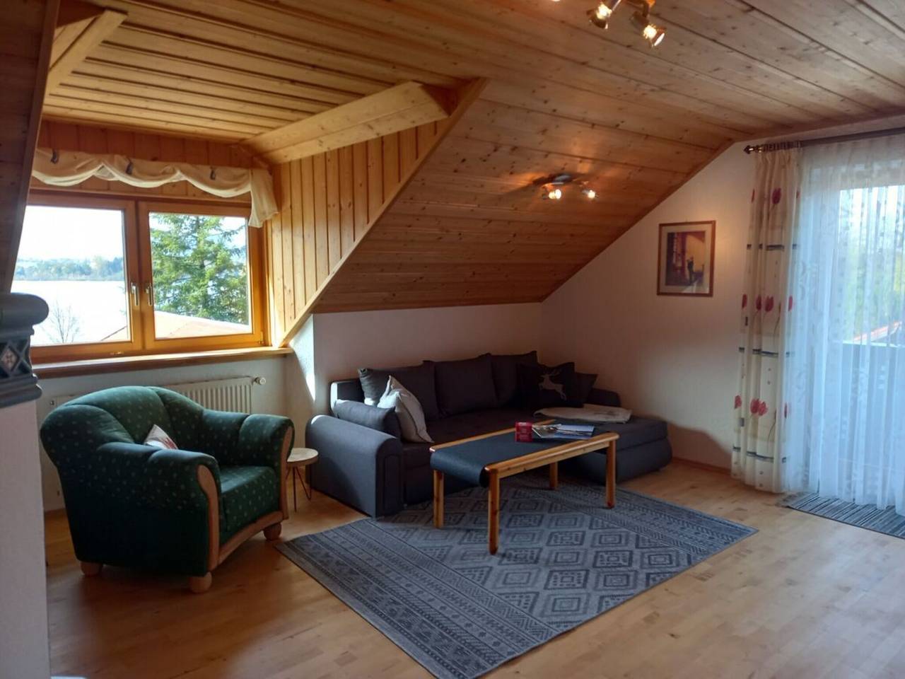 Ganze Wohnung, Ferienwohnung Bräu in Riegsee, Das Blaue Land