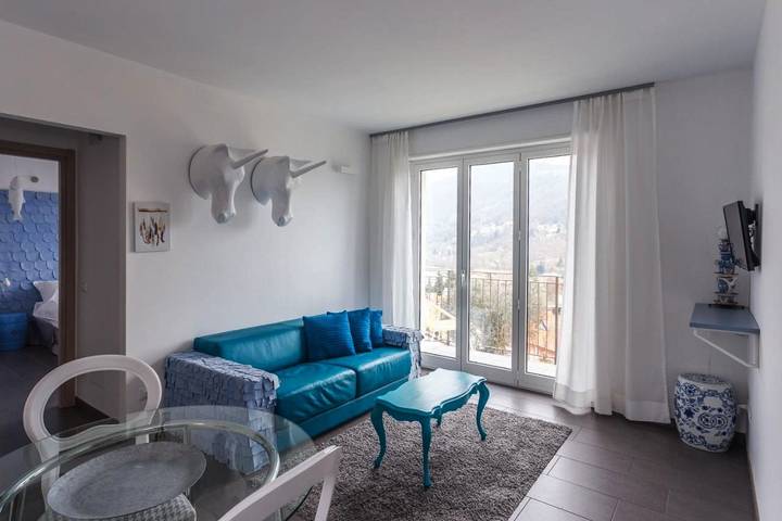 Ferienhaus für 6 Personen, mit Seeblick und Ausblick sowie Garten, mit Haustier in Luganer See (Lombardei) - 2