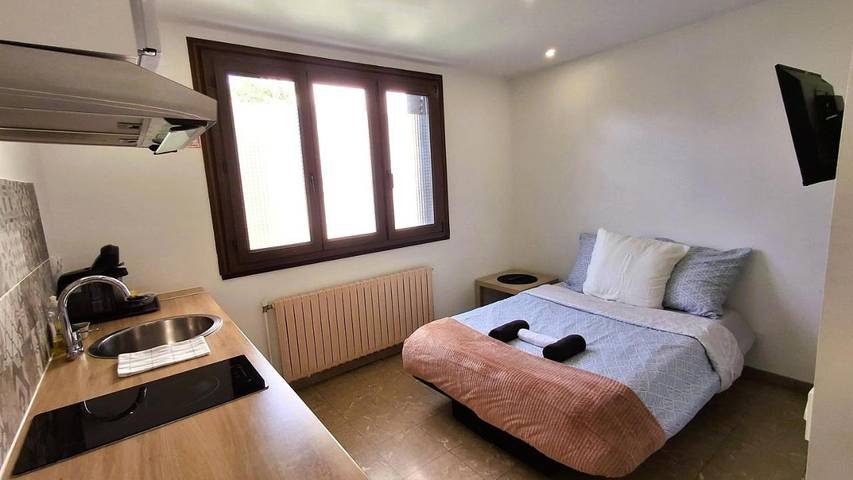 Appartement de vacances pour 2 personnes, avec terrasse et jardin