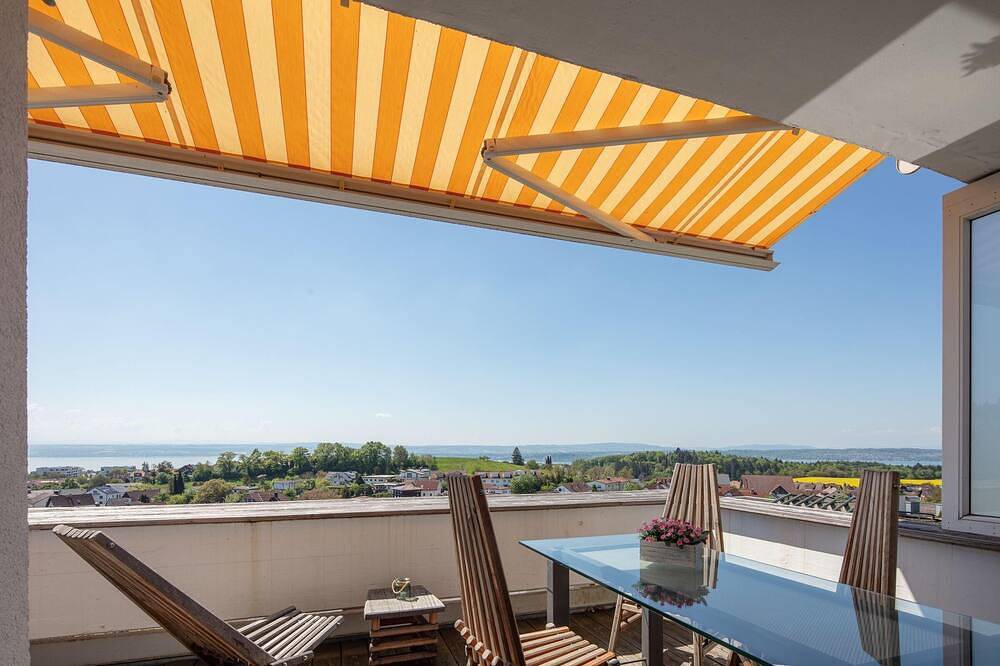 Ganze Wohnung, Ferienwohnung Alpenfeuer in Daisendorf, Region Bodensee-Oberschwaben