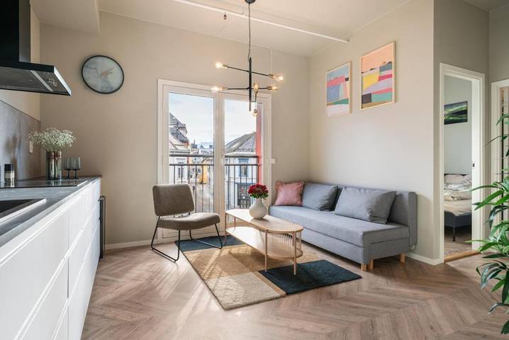 Apartamento de vacaciones para 4 personas, con balcón - 1