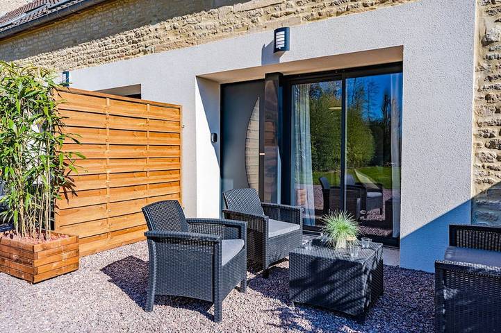 Location de vacances pour 5 personnes, avec Jardin dans Zénith de Caen
