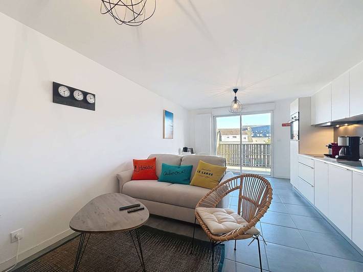 Gîte pour 4 personnes, avec balcon dans Plage de Keraude - 3