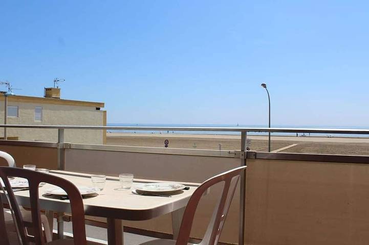 Appartement de vacances pour 4 personnes, avec balcon, animaux acceptés à Port-la-Nouvelle