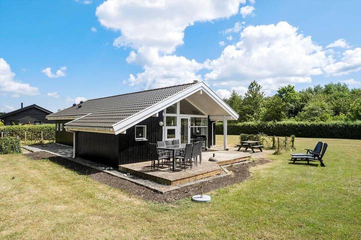 Ferienhaus für 8 Personen, mit Terrasse und Sauna sowie Garten und Whirlpool, mit Haustier in Skovmose - 3