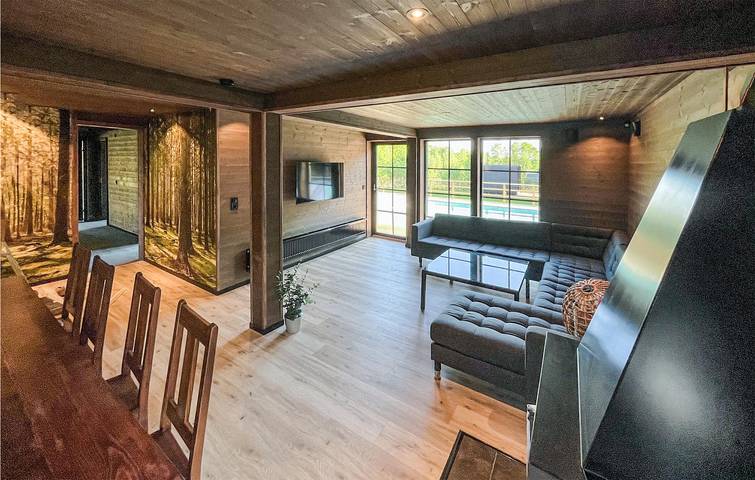 Ferienhaus für 8 Personen, mit Sauna und Terrasse sowie Garten und Pool in Südschweden - 4