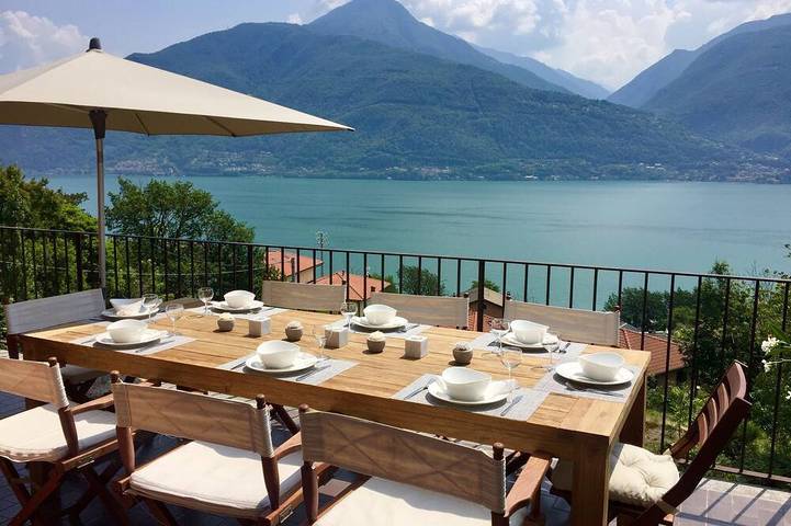 Ferienhaus für 10 Personen, mit Garten und Balkon in Pianello del Lario