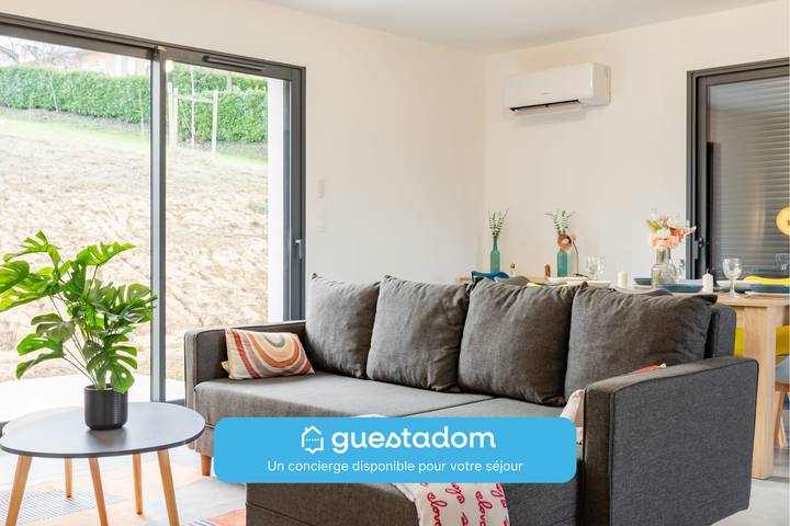 Location de vacances pour 6 personnes, adapté aux familles à Cazes-Mondenard