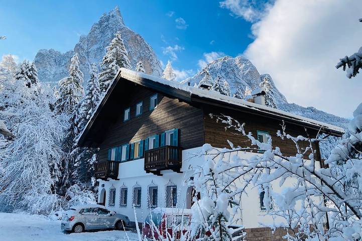 Villa pour 16 personnes, avec balcon et jardin dans Dolomites
