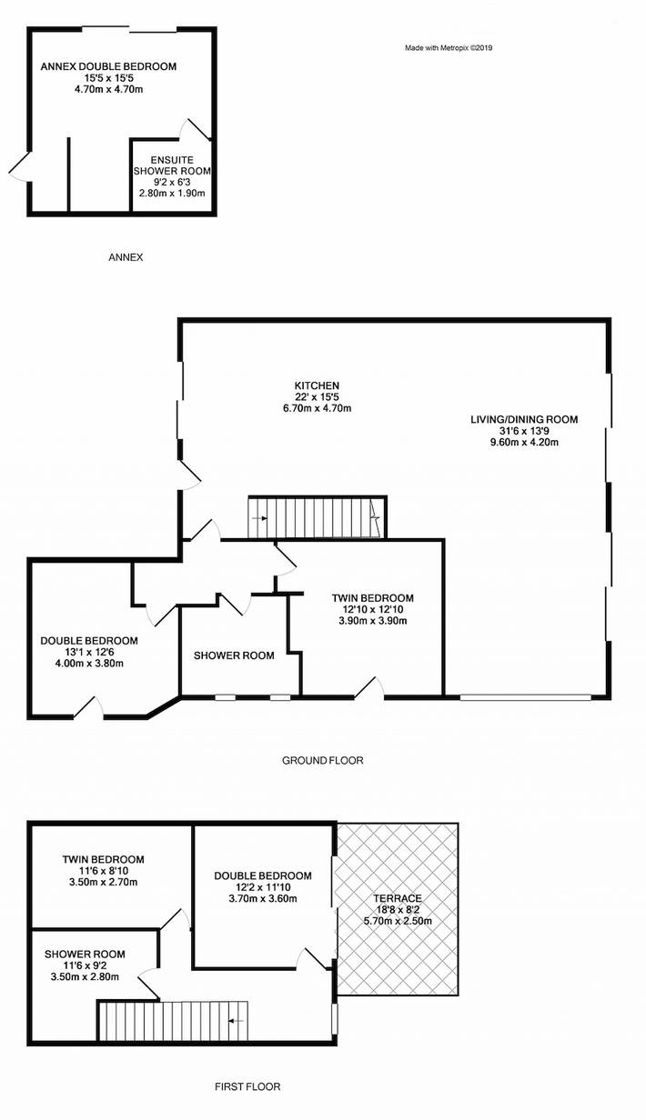 Villa pour 10 personnes, avec piscine et balcon à Olmeto