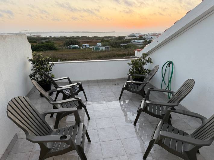 Casa de férias para 6 pessoas, com varanda em Ferrel