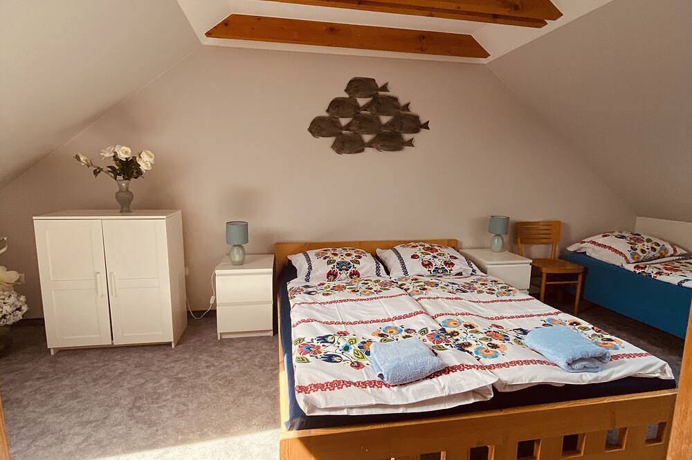 Ferienhaus bei Swinemünde an der Ostsee mit Whirlpool und Sauna auf dem Land in Kołczewo, Stettiner Haff