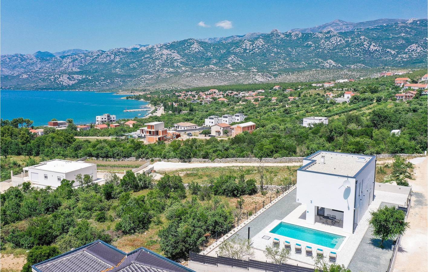 Holiday home for 6 people in Jasenice, Zadar