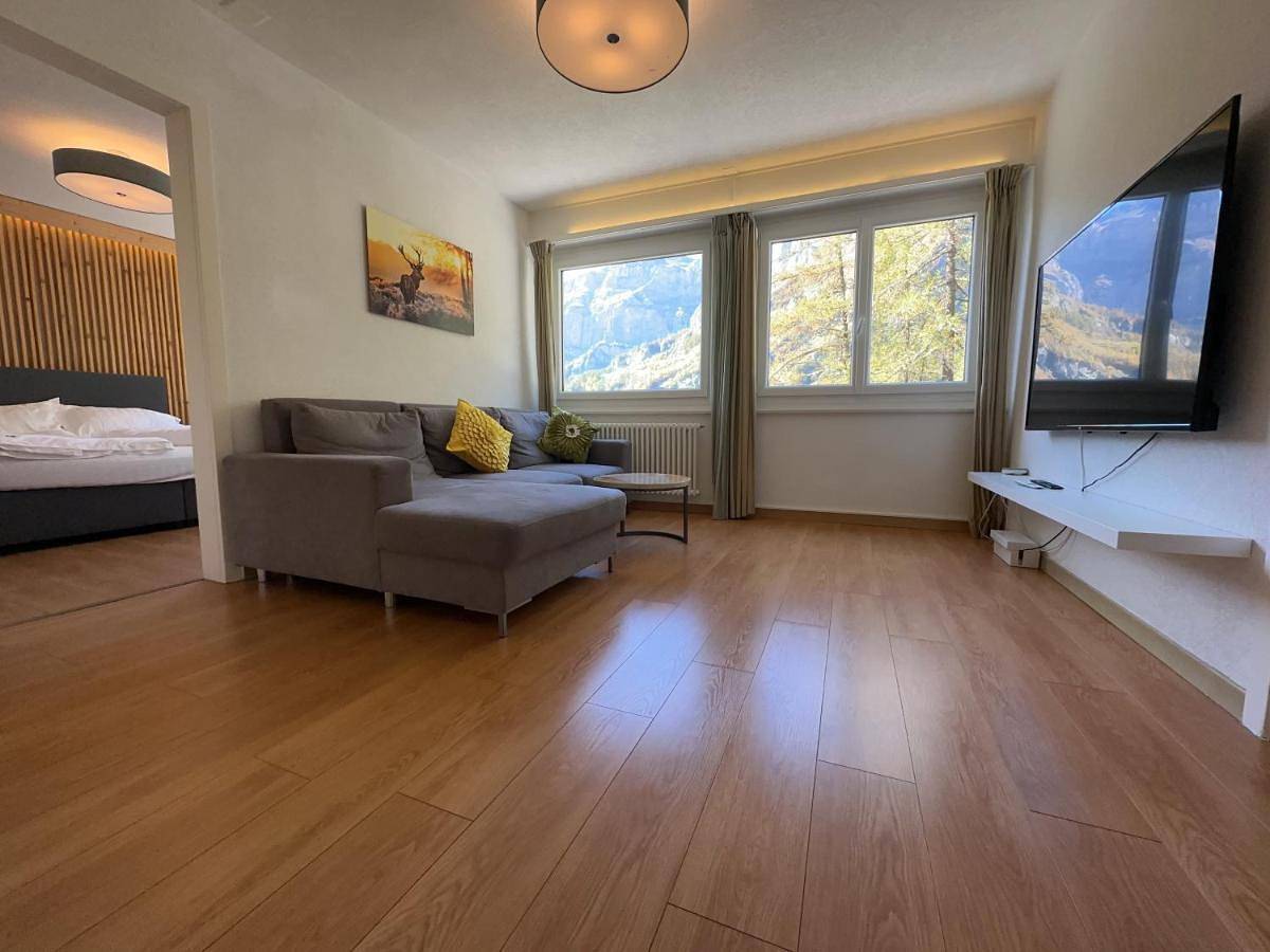 Ganze Wohnung, Center, Sauna, View - Haus Linaria in Leukerbad, Leukerbad & Umgebung