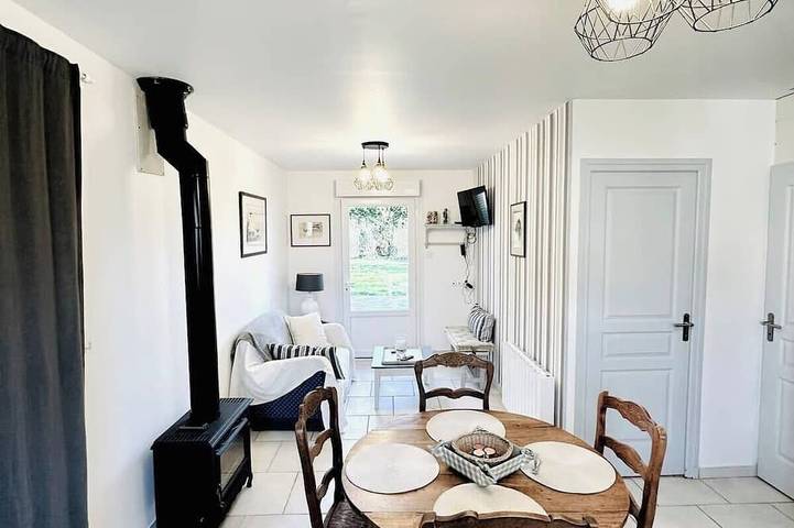 Maison de vacances pour 4 personnes, avec Jardin