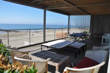Gîte pour 6 personnes, avec terrasse dans Plage Du Petit Travers Carnon Plage