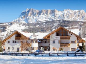Hütte für 3 Personen, mit Ausblick und Garten sowie Terrasse in Alta Badia