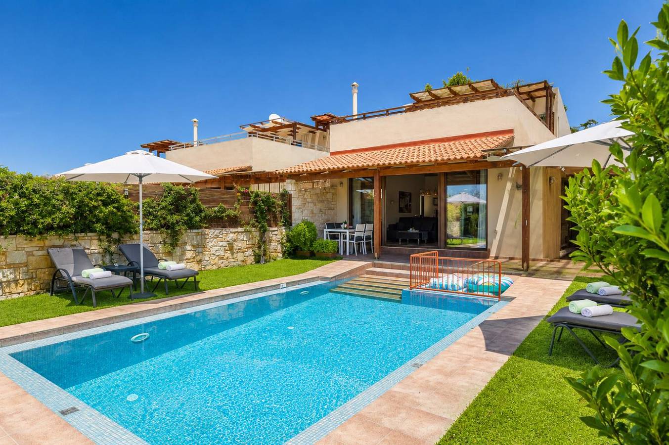 Villa Mandarin in Plataniás, Région de la Canée