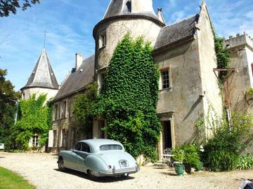 Chambre d’hôte pour 3 personnes, avec jardin ainsi que vue et piscine à Lugon-et-l'Île-du-Carnay